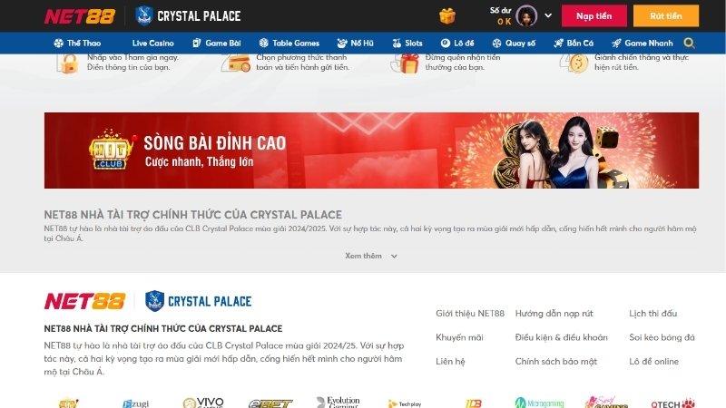 Bảo mật tại NET88